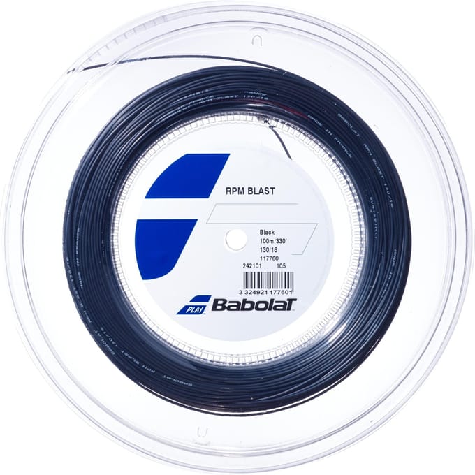 Babolat RPM Blast Rol Snaren 100m-Zwart