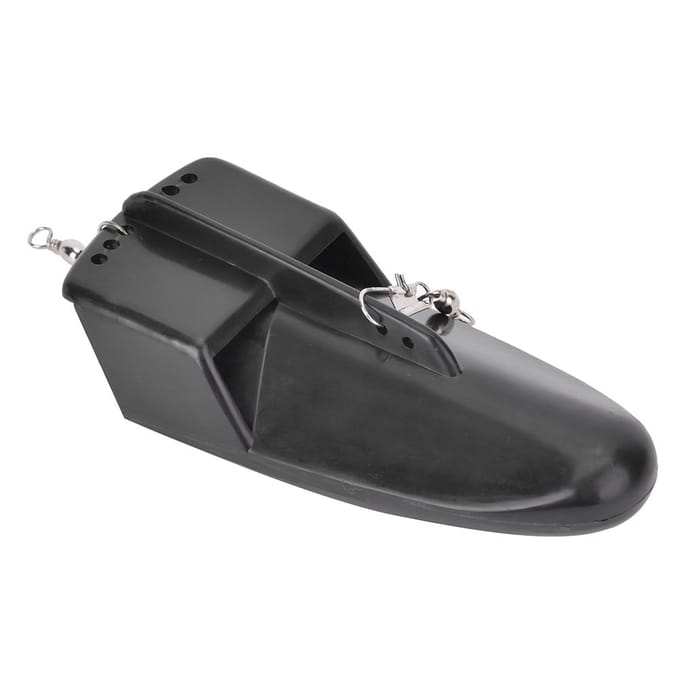 3 stuks Plastic Vissen Trollen Duikplank met Wartel Vishulpmiddel Accessoire gray