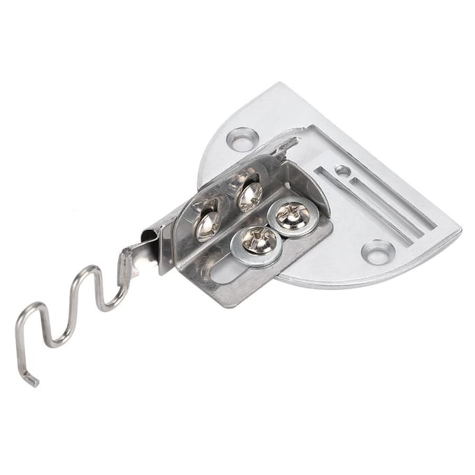 Biais double pli 12 mm, Guide-ourlet, Accessoire de reliure DIY pour machine à coudre white