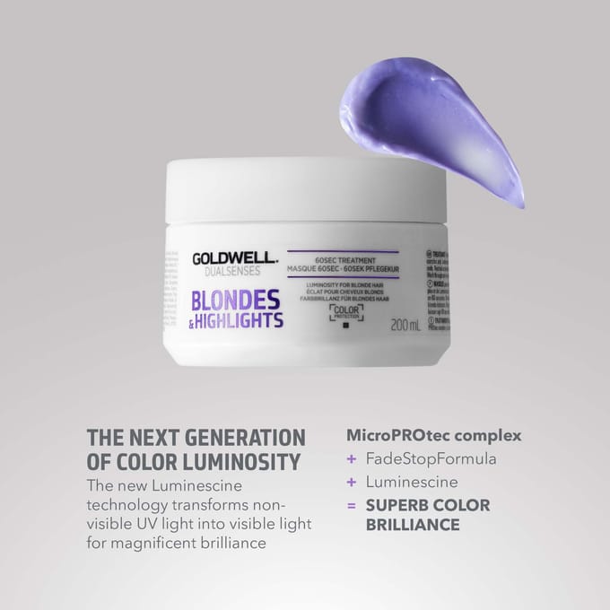 Goldwell Blondes & Highlights 60 sec. behandeling Haarbehandeling Dames 200 ml