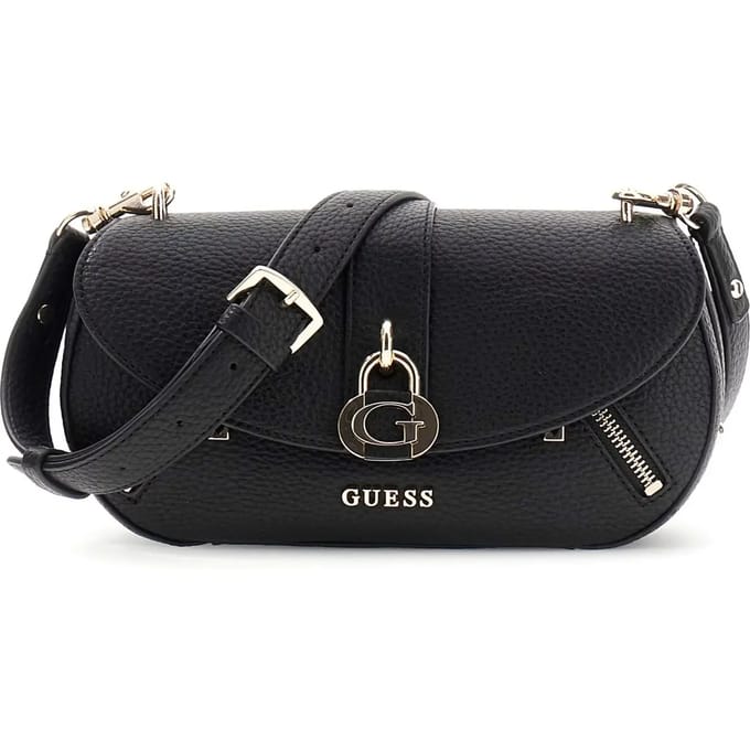GUESS schoudertas Jessa Flap Crossbody Bag Caramel bruine