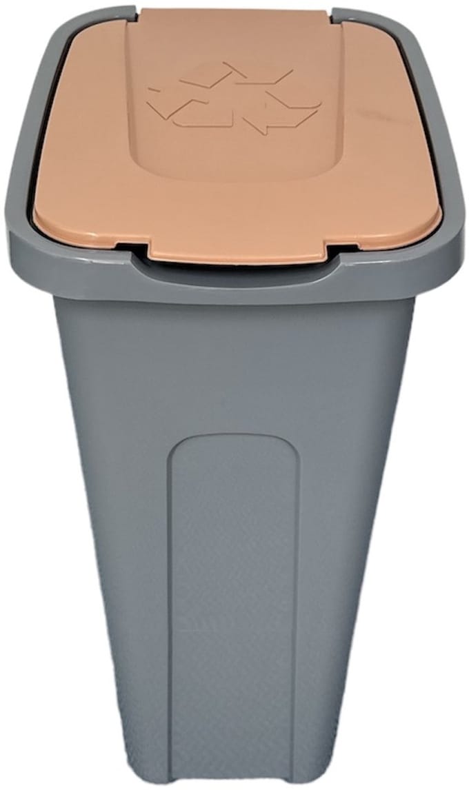 Pastel Mini Afvalscheidingsbak 30L Klein Bruin BIO Keuken