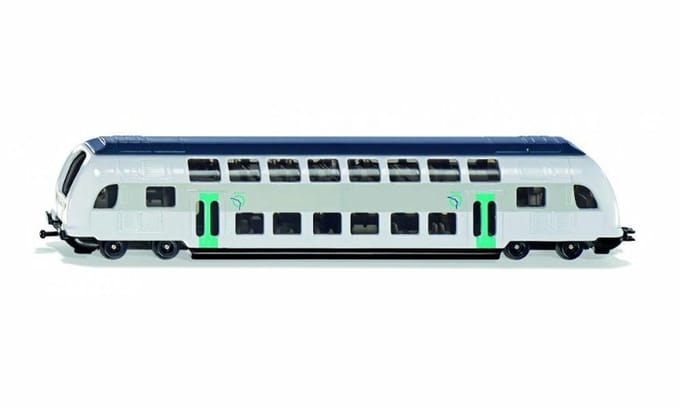 Siku 1791 speelgoed RATP Dubbeldektrein schaal ca. 1:87