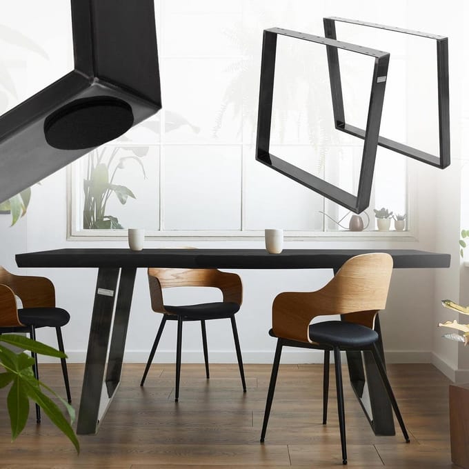 Set van 2 Tafellopers - Industrieel Ontwerp, 75x72 cm