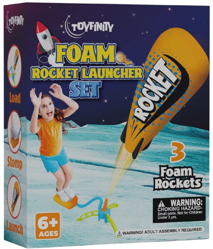 Toyfinity Foam Rocket Launcher Set