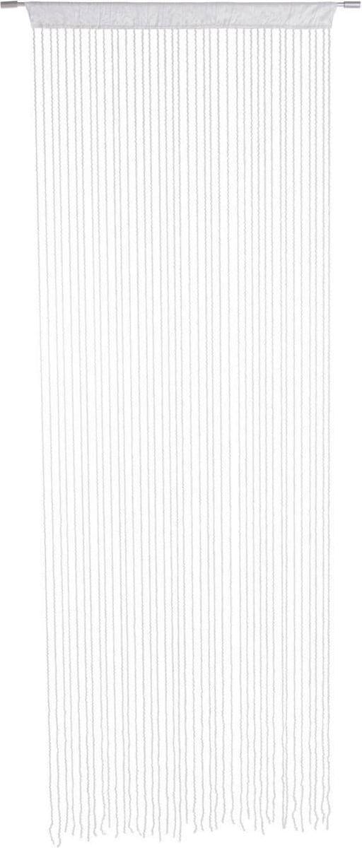 2LIF Charleston Wit Draadgordijn deur - 90 x 250 cm