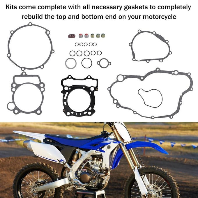 Kit complet de joints pour moteur de moto Yamaha YZ250F 0113, 1321050035