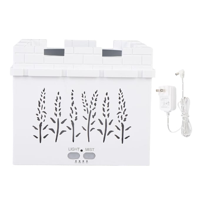 Vlam Diffuser Luchtbevochtiger Stil Kleurrijk Licht 400ml Geurverspreider Machine met Timerfunctie voor