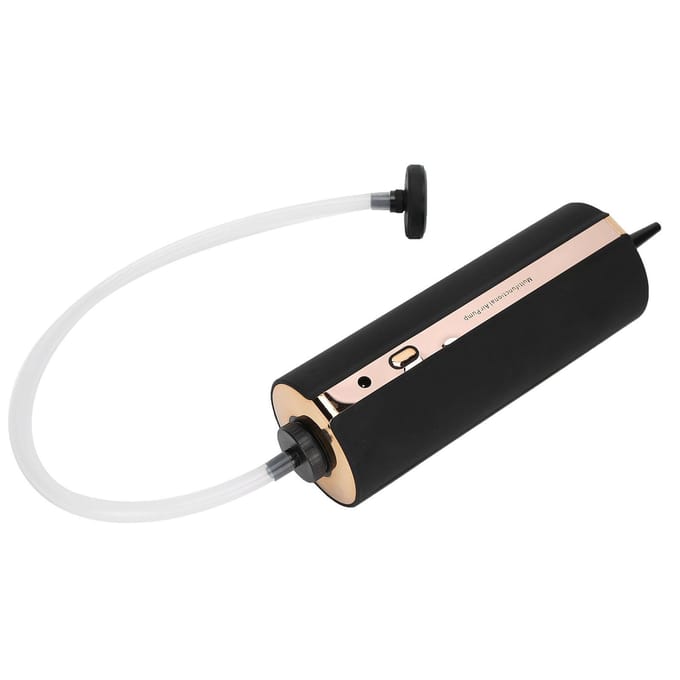 Draagbare Vacuümcompressiepomp Handheld Elektrische Vacuümsealer voor Thuis 100?240VEU-stekker black