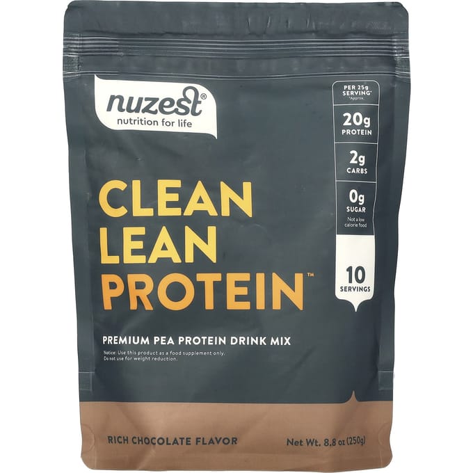 Nuzest, Clean Lean Protein, Chocolat Riche, 8.8 oz (250g)