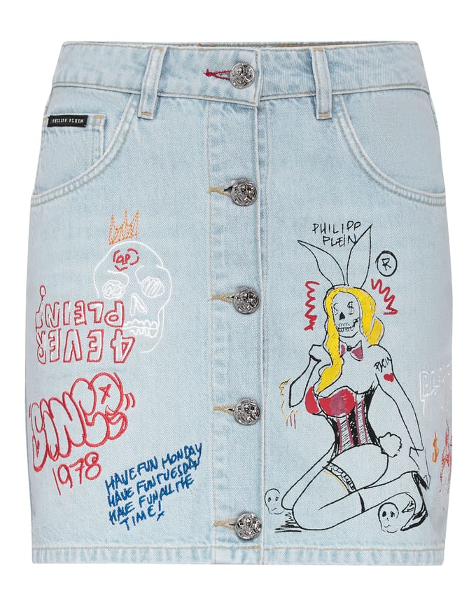 Denim Skirt
