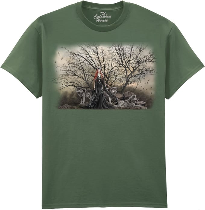 Red Haired Faery The Coloured House T-shirt M