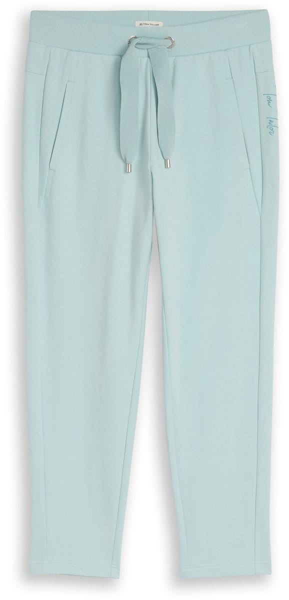 Tom Tailor - Cropped joggingbroek - Maat 42/28 - blue haze