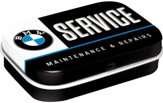 BMW Service - Pepermunt Doosje mint box 4 x 6 cm