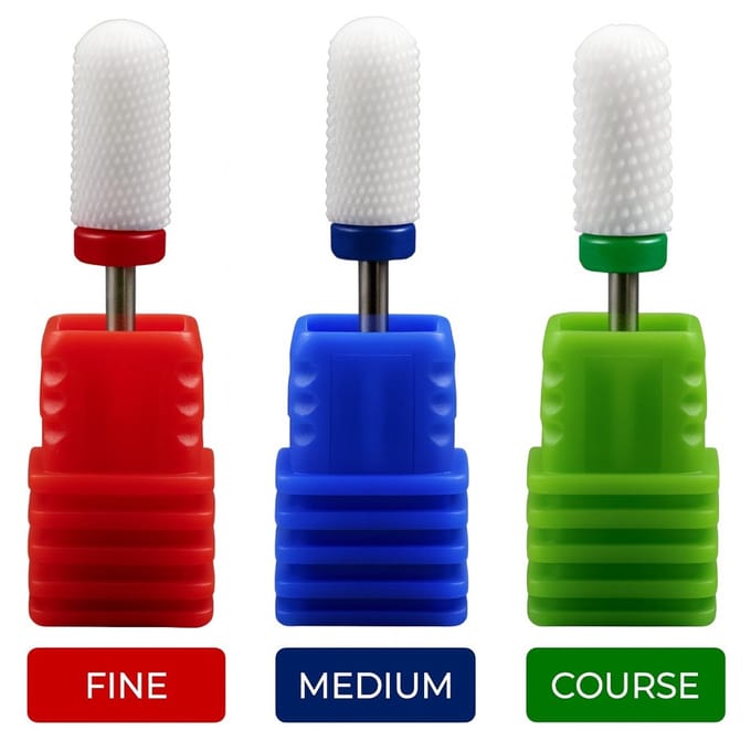 Goodbitz® - Bitjes Nagelfrees - 3 stuks - Round Head Bit - Bitjes set - Bitjes nagelfrees - Bitjes nagelfrees Tungsten - Nagelbitjes - Opzetstukken nagelfrees