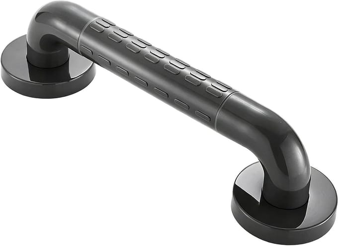 Douchebeugel - Badkamer handgreep - Veiligheid thuis - Roestvrij staal - 30 cm - Zilver