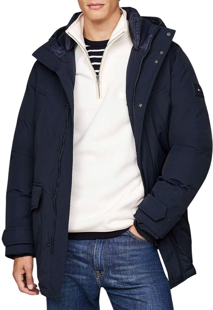 Tommy Hilfifer Rockie Down Parka Winterjas Heren - Maat L