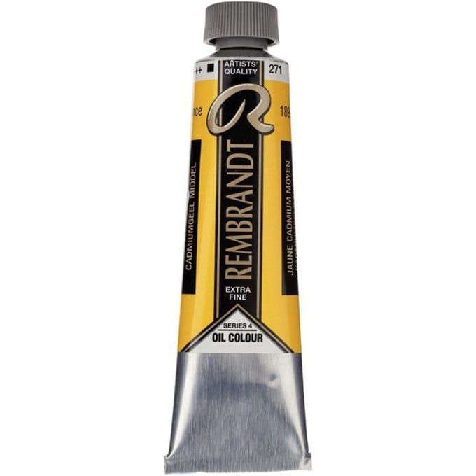 Rembrandt Olieverf Tube 40 ml Cadmiumgeel Middel 271