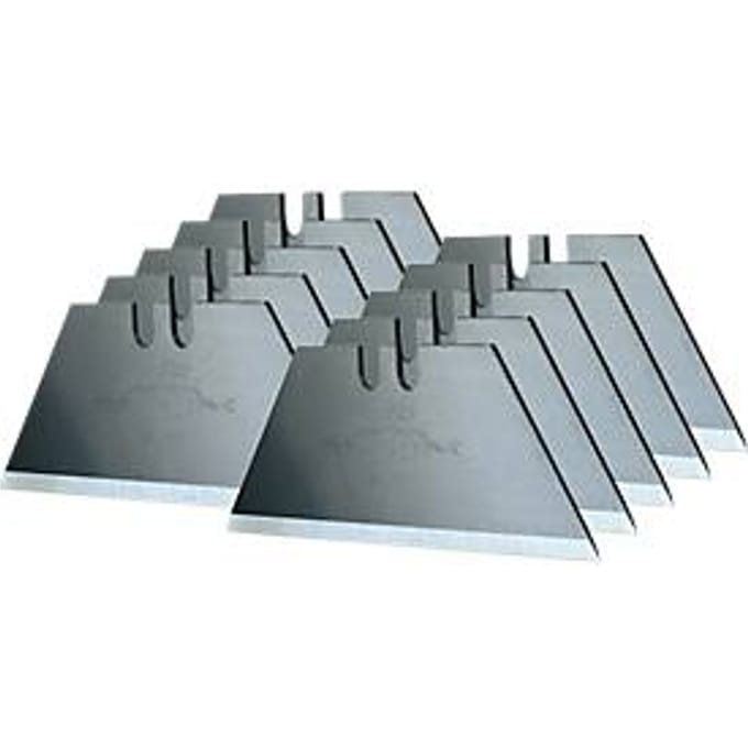 STANLEY trapeziummes 1992 voor veiligheidsmessen, ongeperforeerd, 10 stuks
