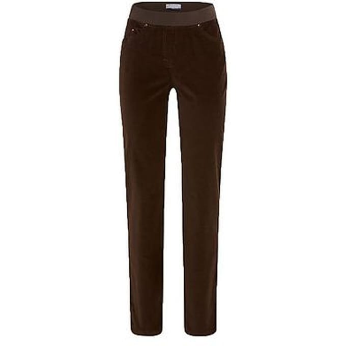 7/8-broek Van Raphaela by Brax bruin