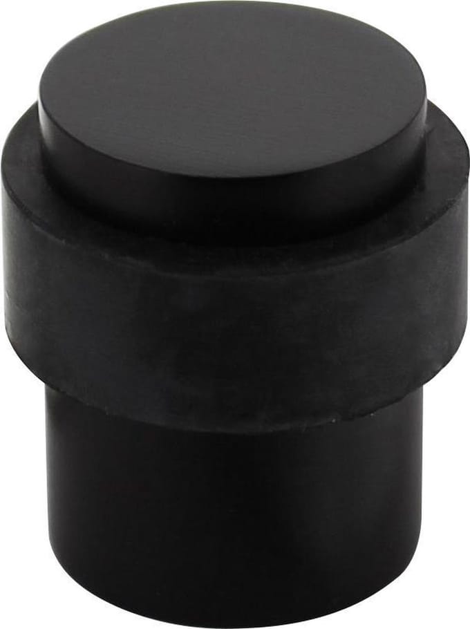 Intersteel Deurstop Vloermontage 30 mm zwart