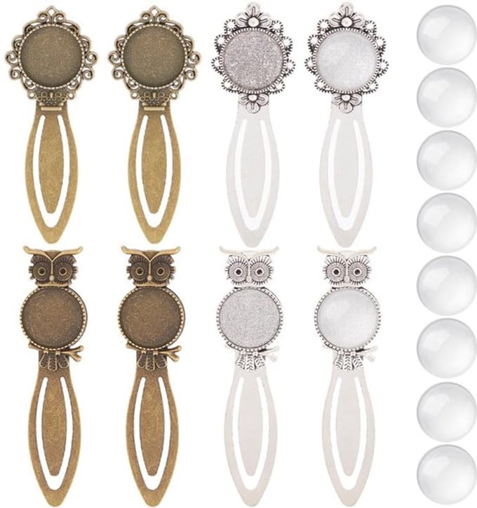 Allecto - Vintage Bladwijzers Set - Diy Bladwijzers - Metalen