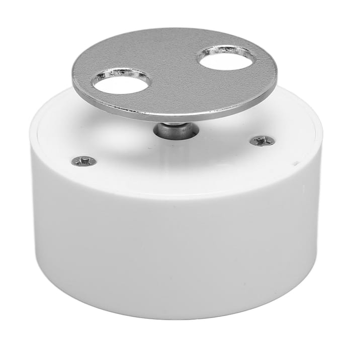 Muziekdoos Ronde Basis 18 Tonen Opwindmechanisme Rond Vintage DIY Handgemaakt Roterende Muziekdoos Basis Wit white