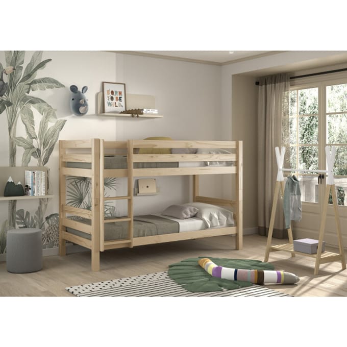 Lucevi - Pino stapelbed 90x200cm - Beige