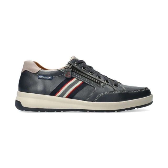 Mephisto Lisandro - heren sneaker - Blauw - maat 40.5 (EU) 7 (UK)