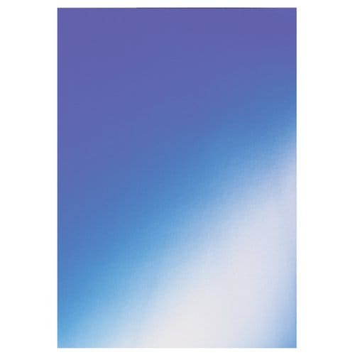 Inbindcovers, karton, 250 m², A4, blauw, 100 kartonnen covers