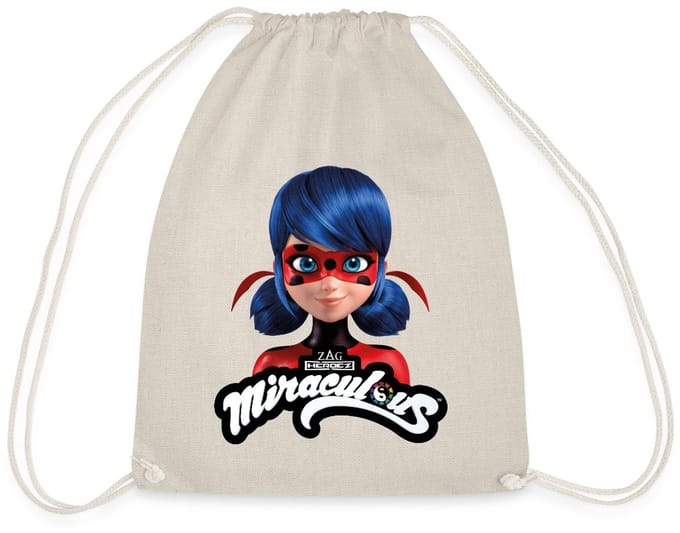 Miraculous Ladybug Met Logo Gymtas