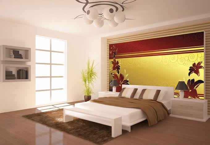 Poster | Goud | 104 x 70,5 cm