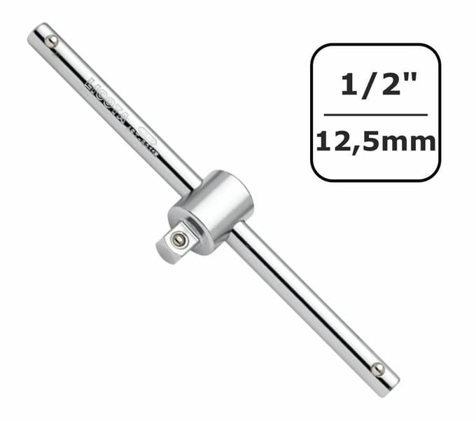 1/2 inch Glijgreep met Kogelarretierung voor Werkplaats