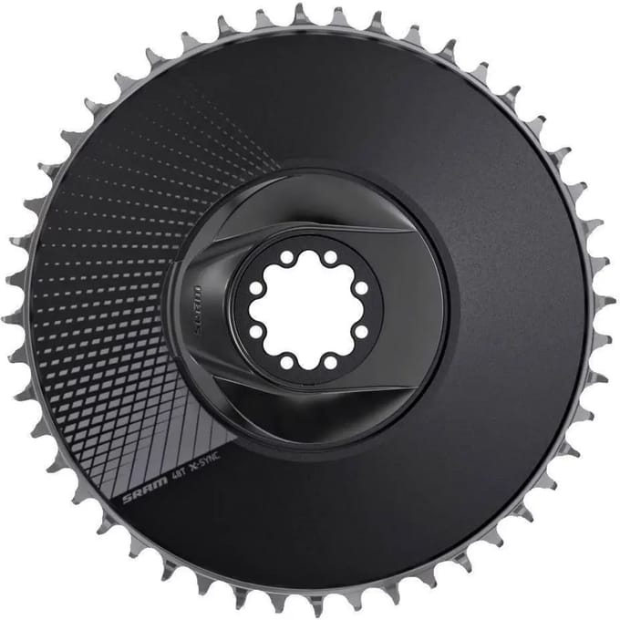 Kettingblad Sram X-Sync 48 Tands, Directe Montage, Aero, Zwart