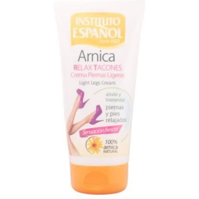 Crème Relax Arnica - INSTITUTO ESPAÑOL - 150ml - Sans parabène - Tous types de peau - Texture crème
