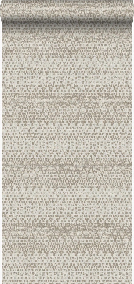 Origin Wallcoverings behang dierenhuid structuur glanzend brons - 53 cm x 10.05 m - 347354