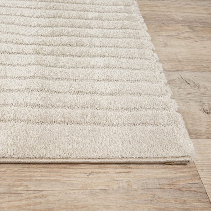 Karpet24 Eclipse – Modern laagpolig vloerkleed, geometrisch patroon in beige-200 x 280 cm