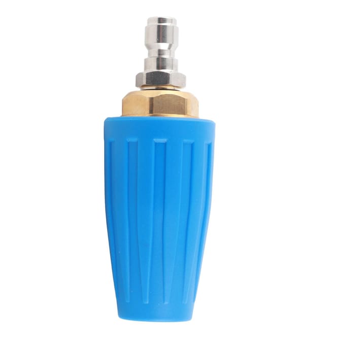 1/4  Snelkoppeling Hogedrukreiniger Reiniger Accessoire Spuit Turbo Nozzle 3000PSI 2.5 blue