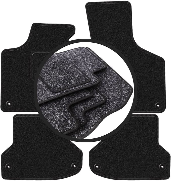 ANTHRA automatten voor: Audi A3 8P hatchback, sportback, cabrio (2003-2011)