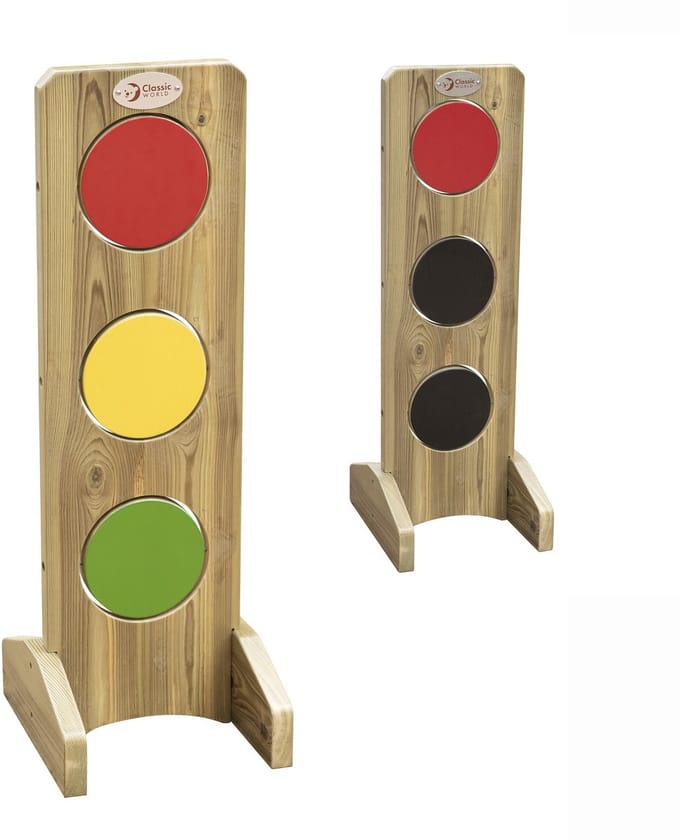 Classic World Wooden Traffic Light