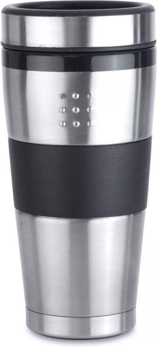 Essentials reisbeker 500 ml 8,5 cm - Noir -