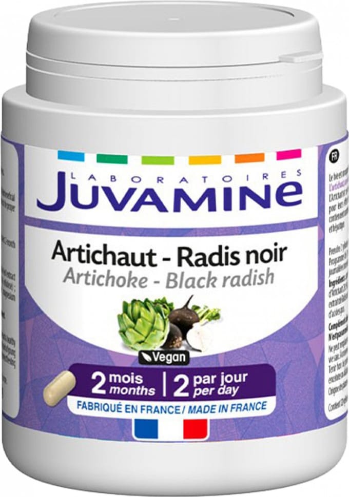 Juvamine Artisjok Zwarte Radijs 120 Capsules