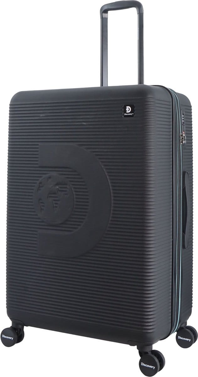 Discovery Eclipse Harde Koffer / Trolley / Reiskoffer - Large - 111+9 Liters - Anthraciet - Antraciet / Large