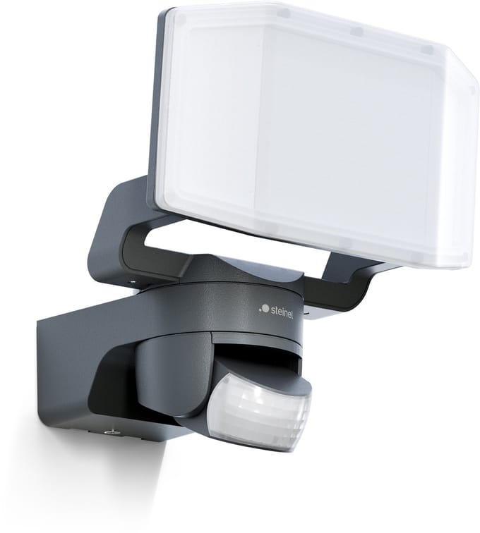 Steinel LED Schijnwerper met bewegingssensor XLED Protect L - LED Floodlight - 14,3W - Verstraler - Antraciet
