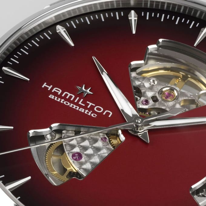 Hamilton Open Heart H32675170 Jazzmaster Open Heart Horloge