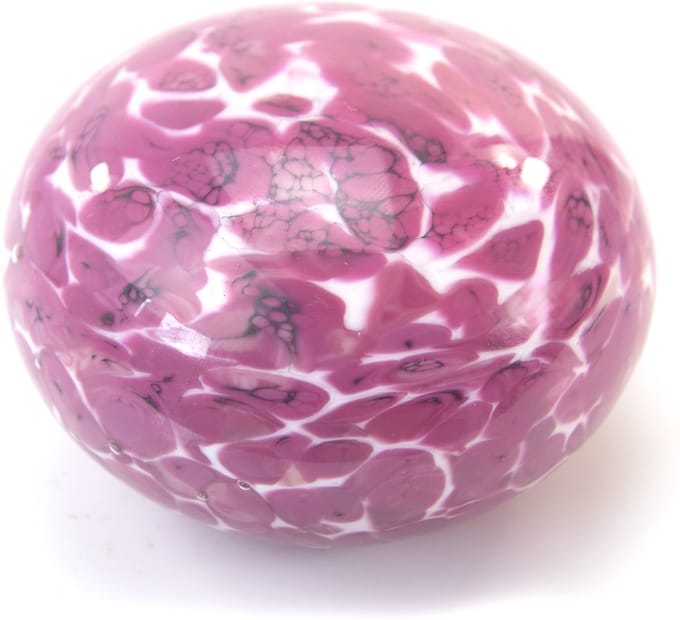 Loranto - Urnen - Mini Reis Urnen - Steen Roze - Voor mensen - Glasurn