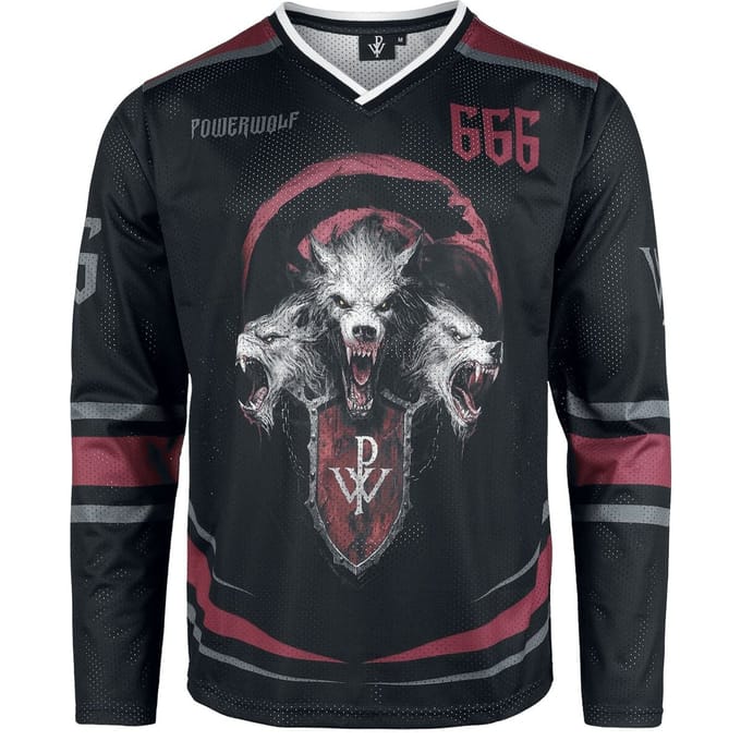 Powerwolf Hockey Jersey Heren Jersey - meerkleurig - 5XL