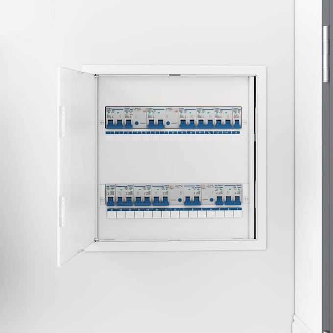 vidaXL - Toegangspanelen - Wit - 40 - x - 40 - cm - ABS - Kunststof