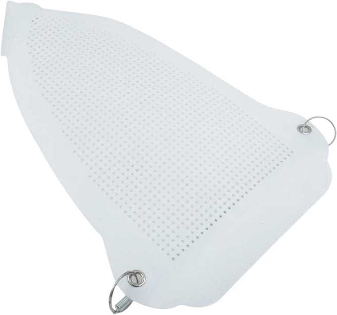 Strijkijzerzool Beschermer - Strijkzoolhoes - Soepel Strijken - Warmtebestendig - 23x155cm - Wit