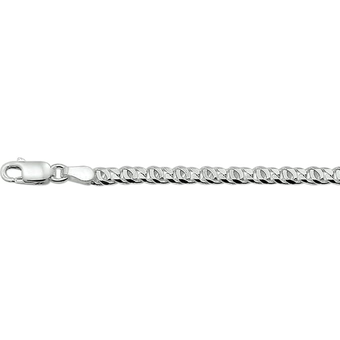 Glams valkenoog 3,3 mm - Zilver